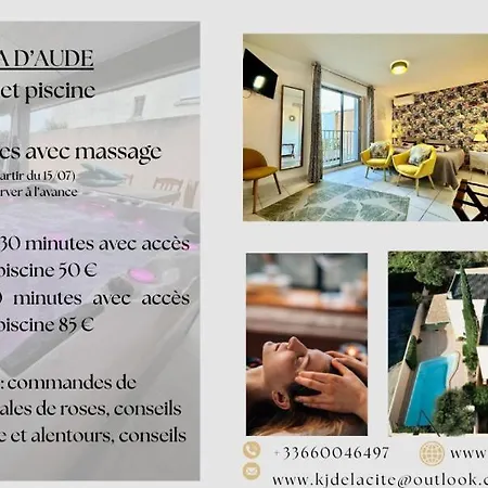 Bed & Breakfast Riba D'aude Privatif Proximite Aeroport Et De La Cite Medievale Carcassonne